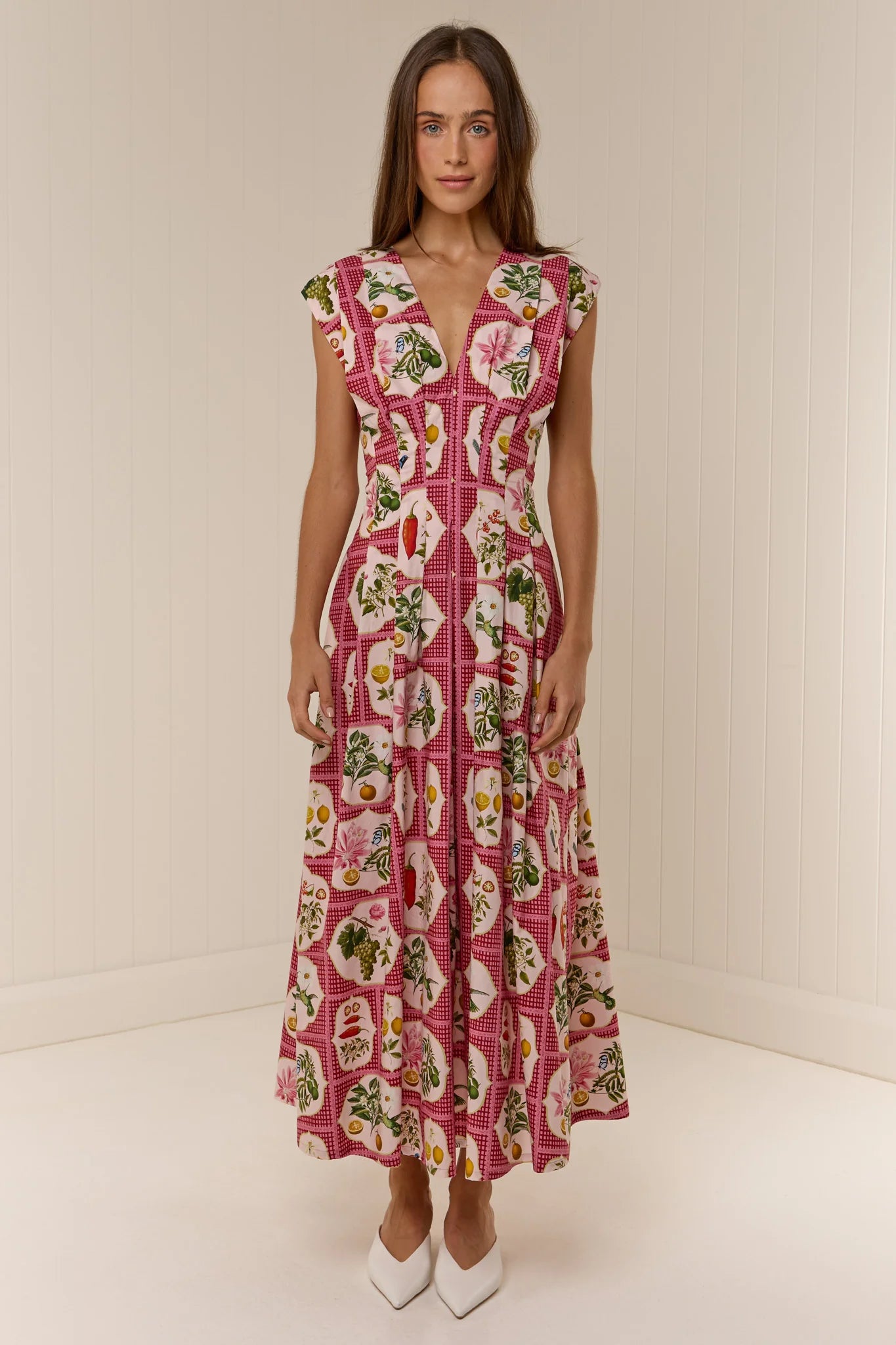 Fantasy Botanic A - line Dress