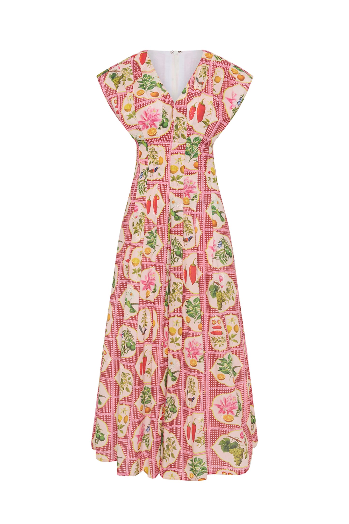 Fantasy Botanic A - line Dress