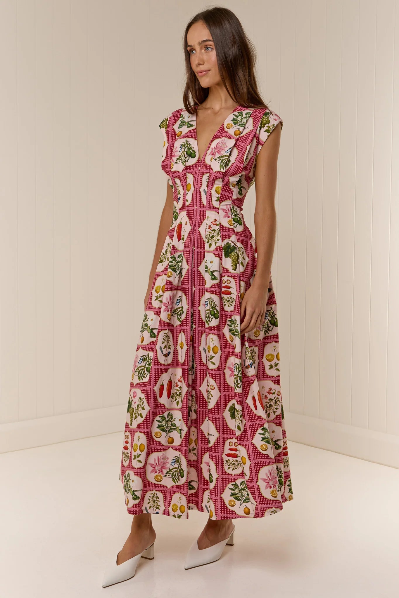Fantasy Botanic A - line Dress