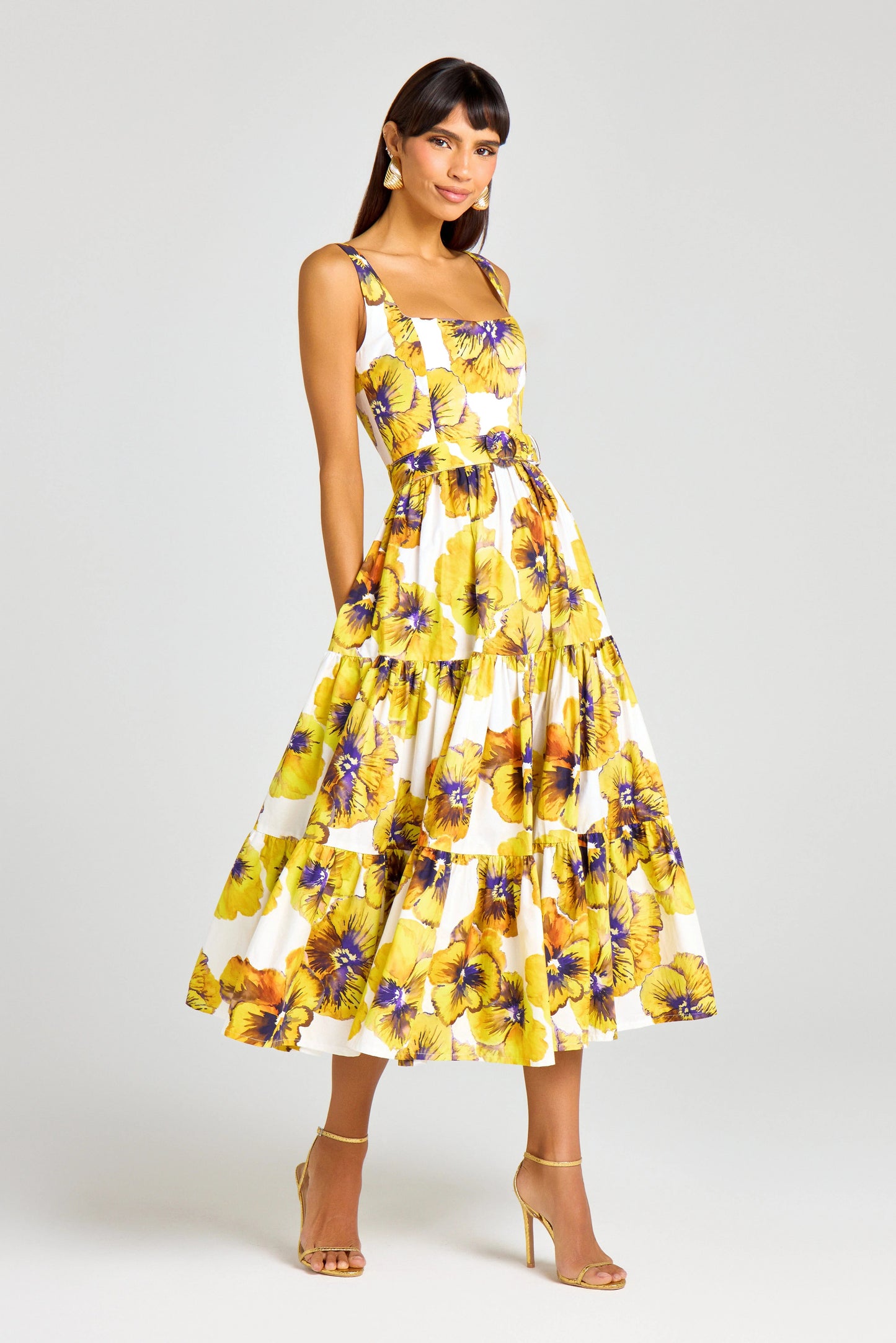 Sunny Pansy Dress