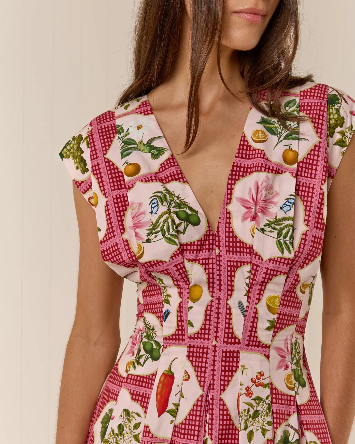 Fantasy Botanic A - line Dress