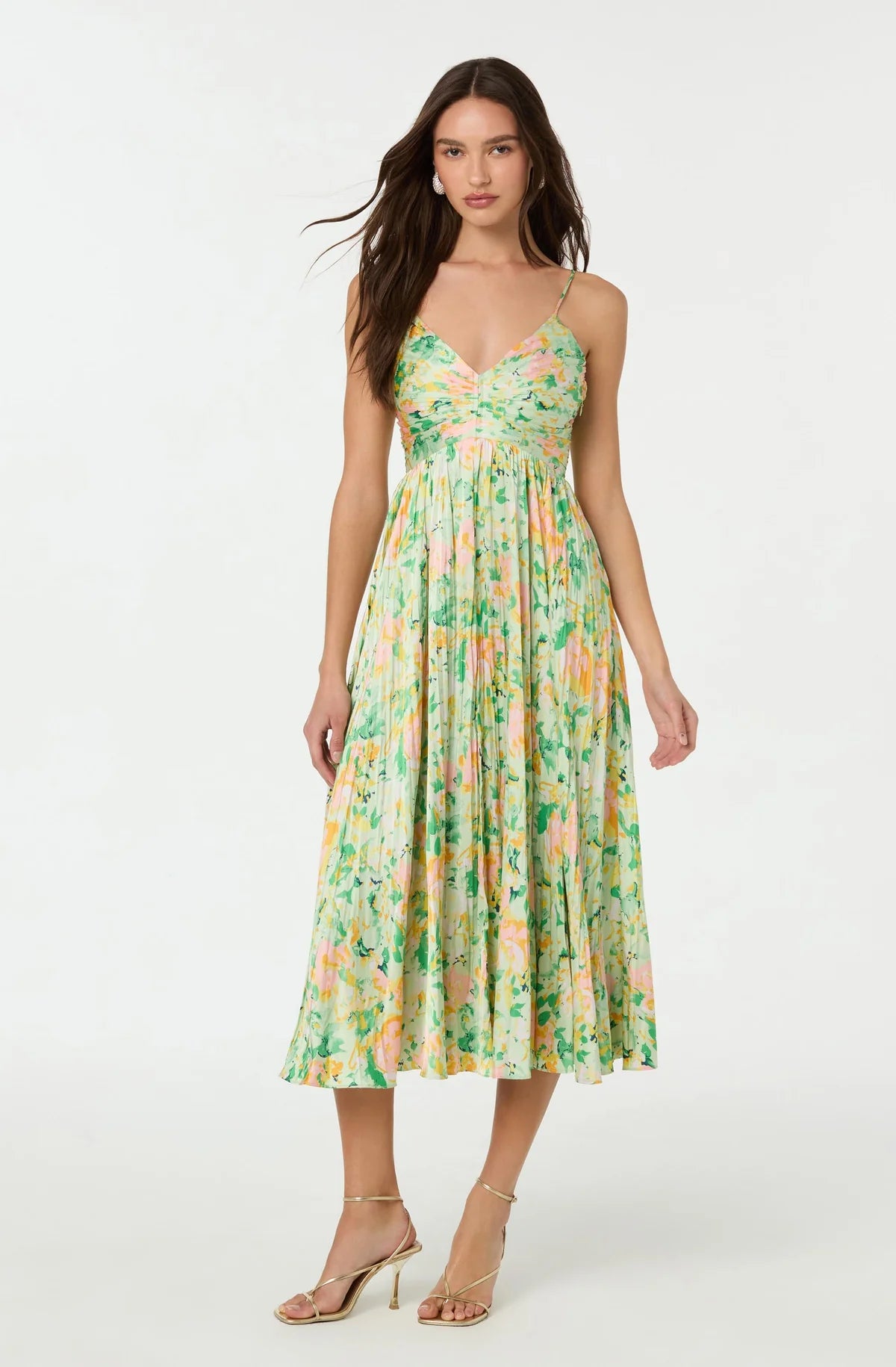 Maeve Floral Midi Sundress