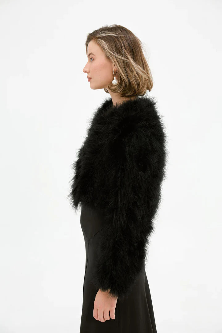 Veste courte Manhattan | Noir