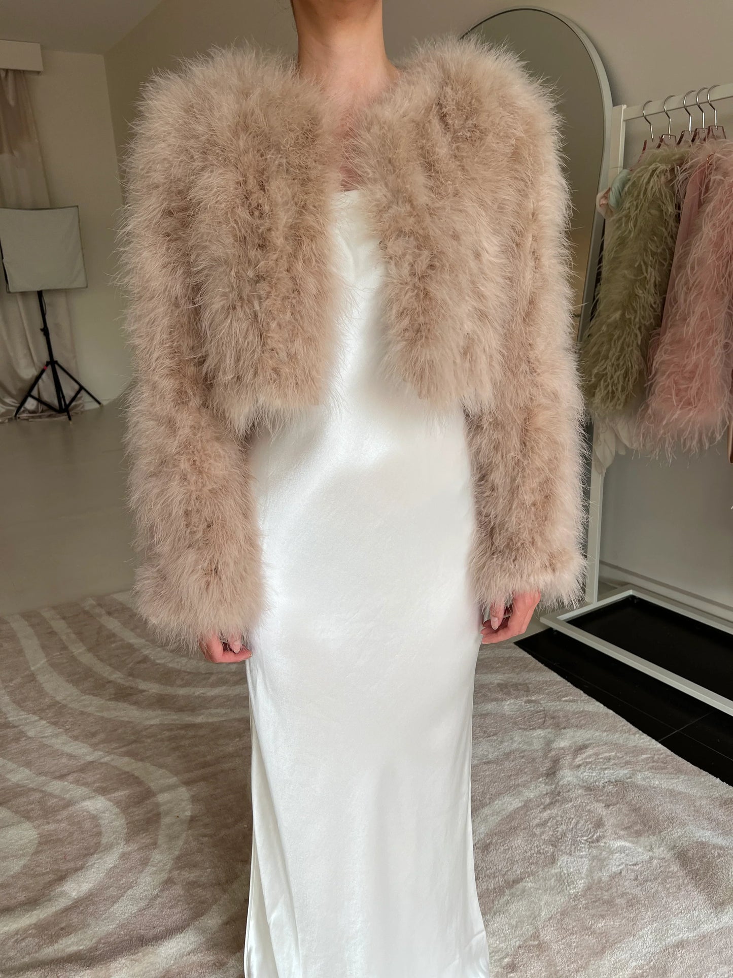 Veste courte Manhattan | Crème brûlée