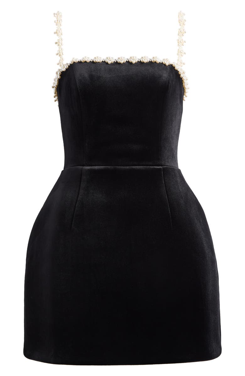 Alice Embellished Velvet Minidress