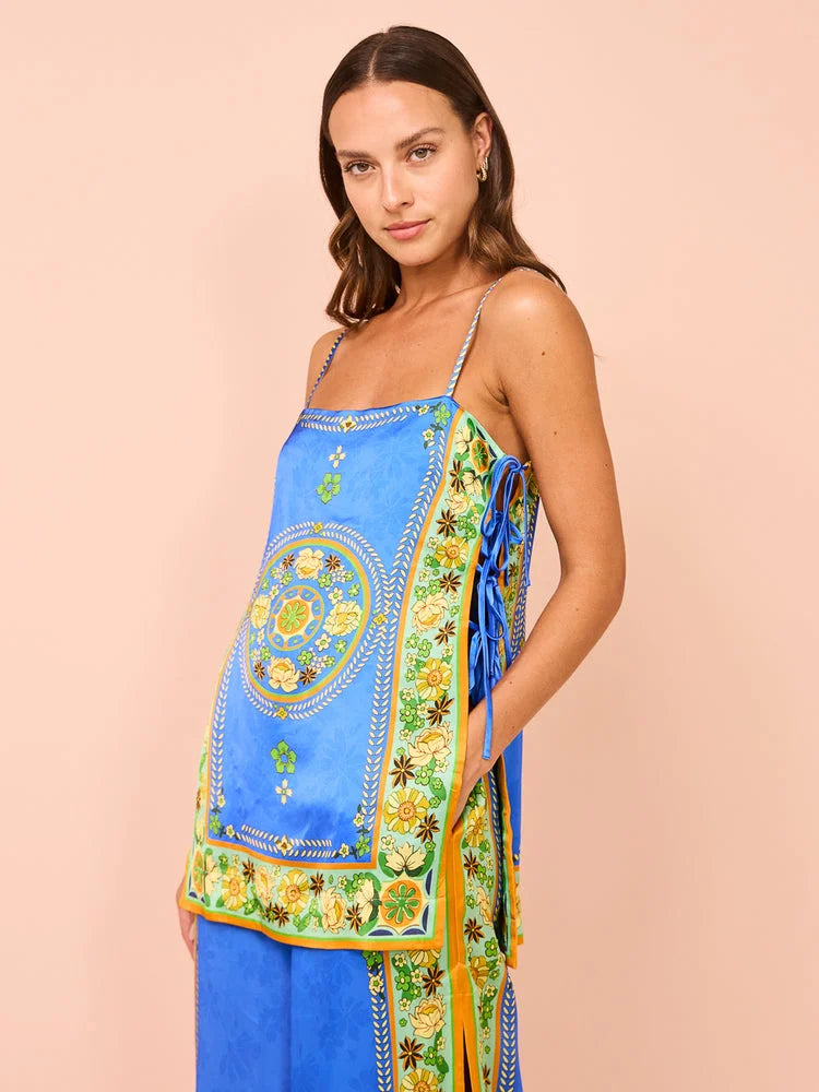 Linda Top and Pant In Multi