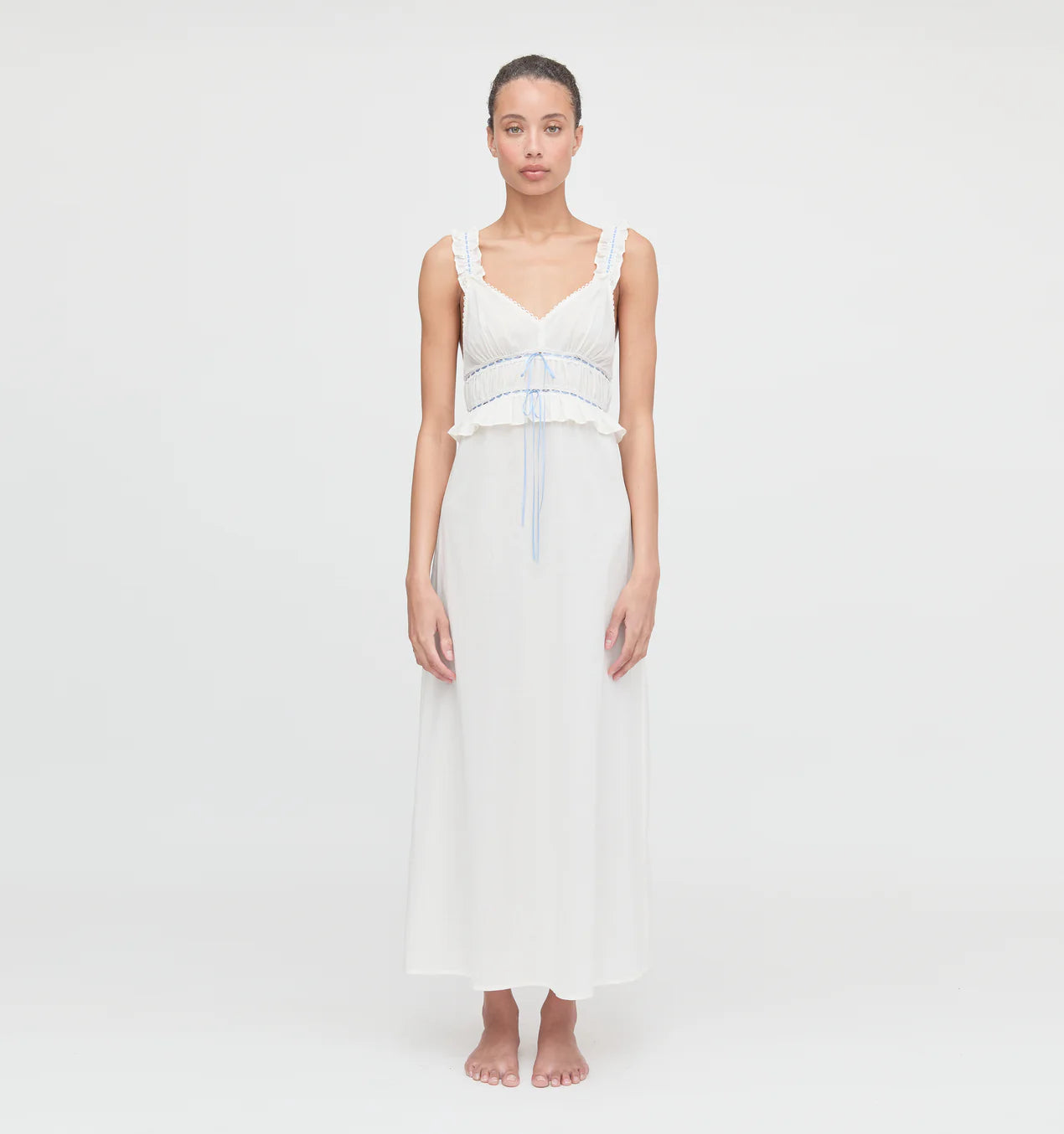 Delicate ruffle dress