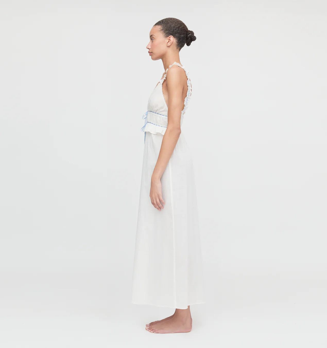 Delicate ruffle dress