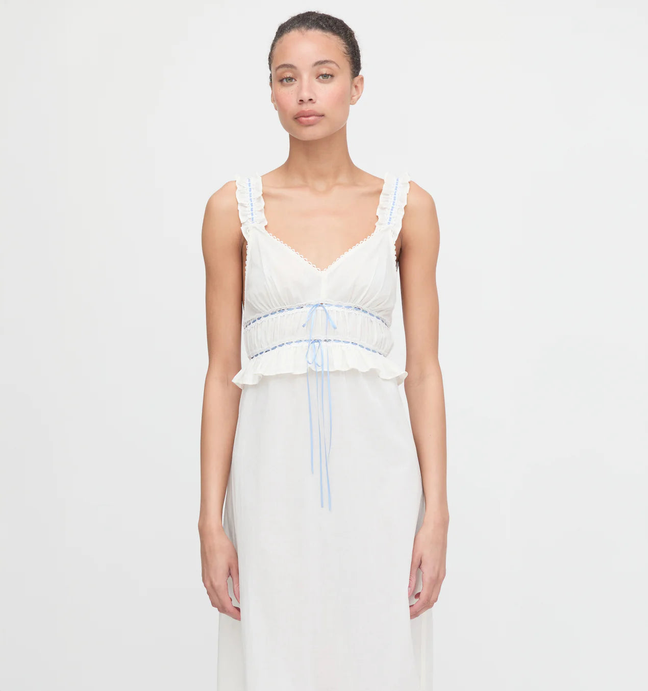 Delicate ruffle dress