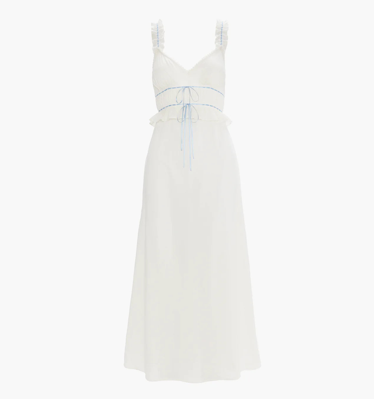 Delicate ruffle dress