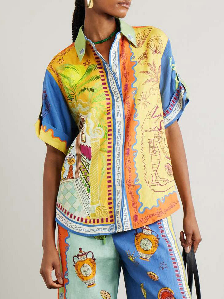 Unique Summer Fantasy Print Set