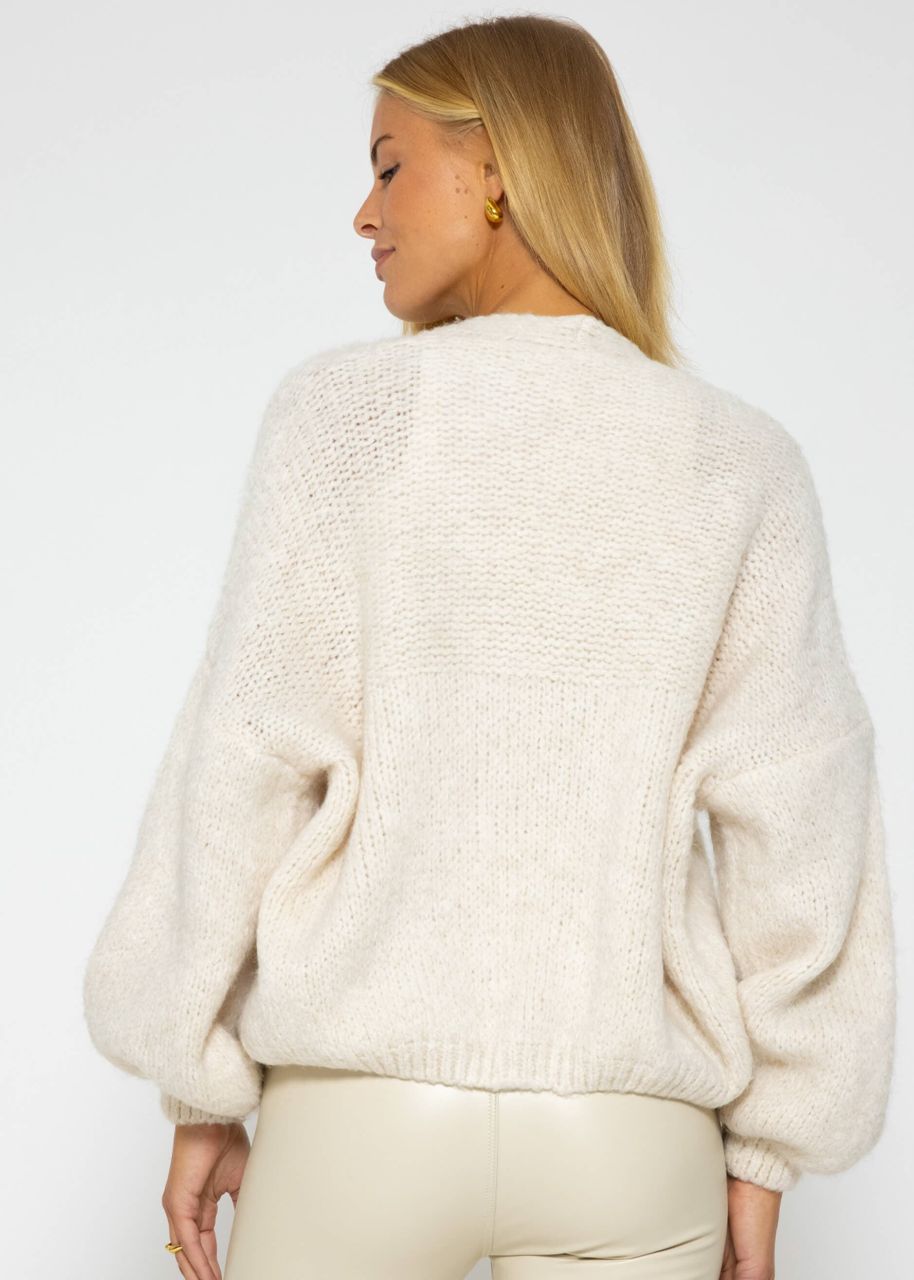 Fluffy cardigan