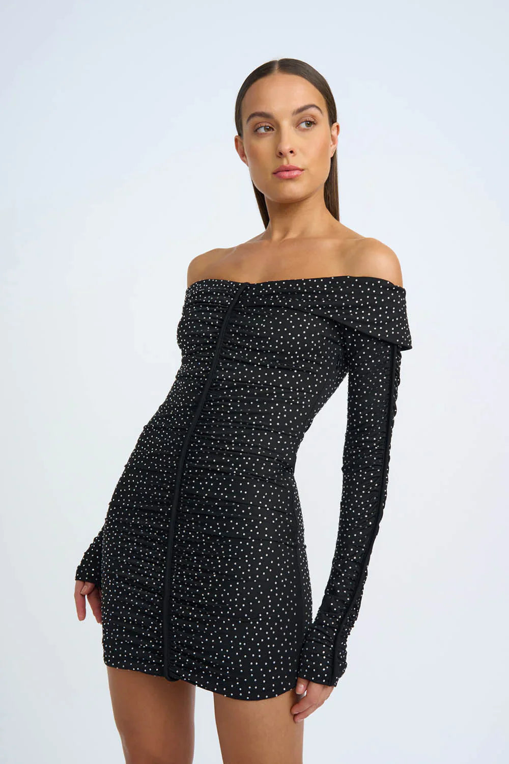 Night Shine Party Mini Dress