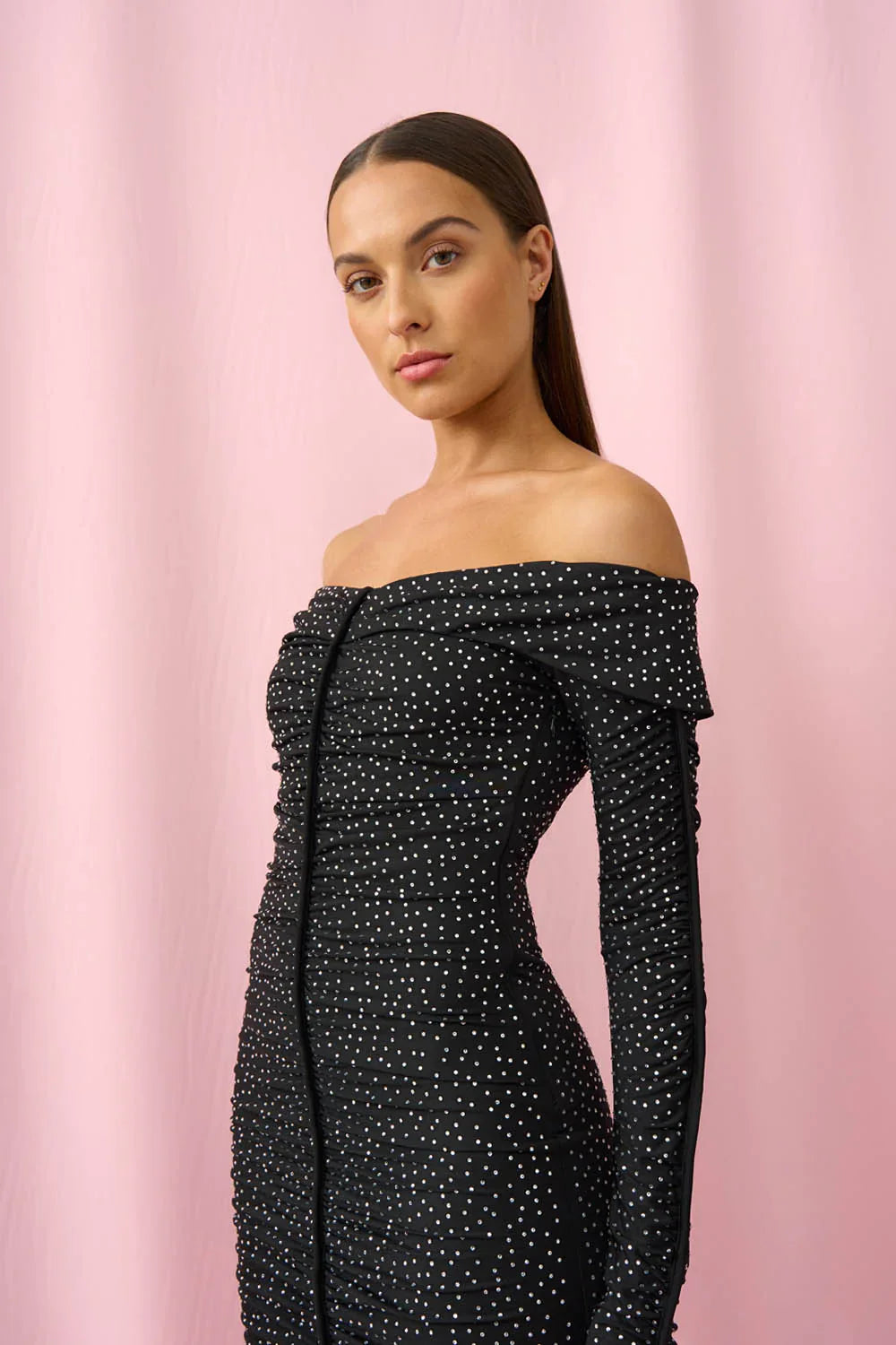 Night Shine Party Mini Dress