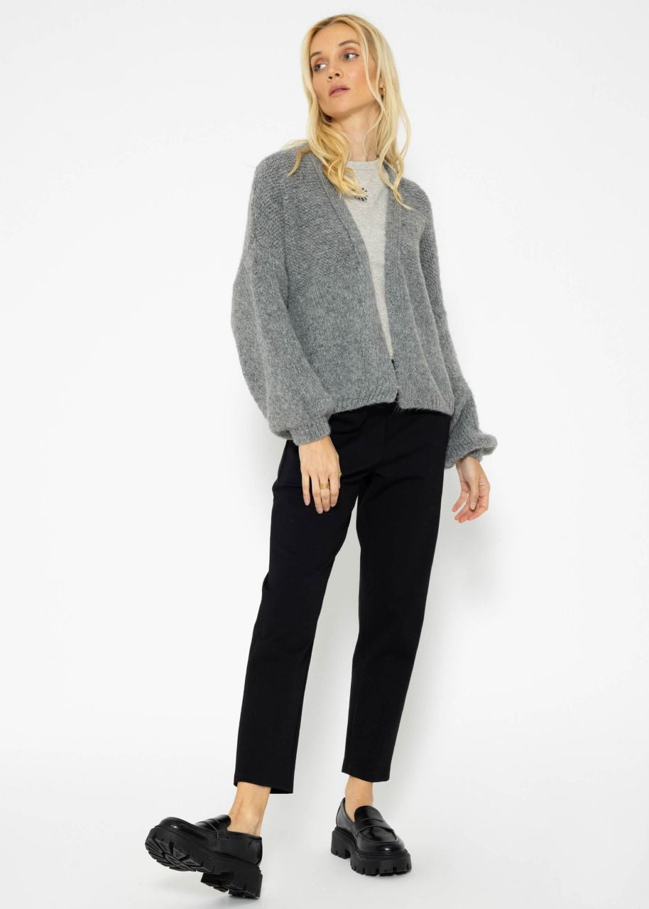 Fluffy cardigan