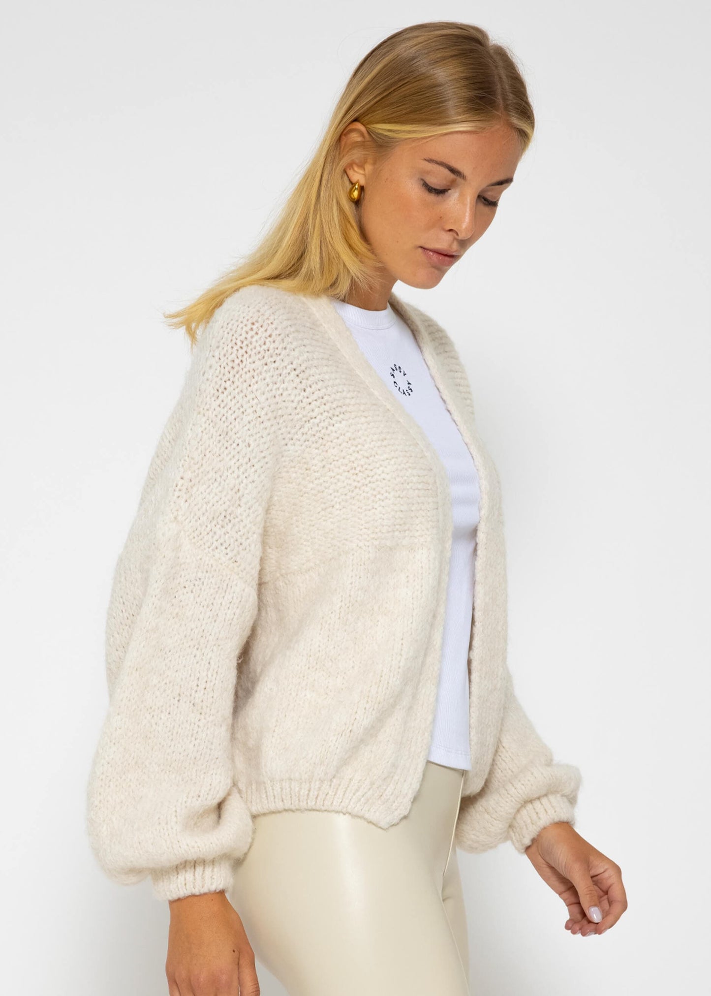 Fluffy cardigan