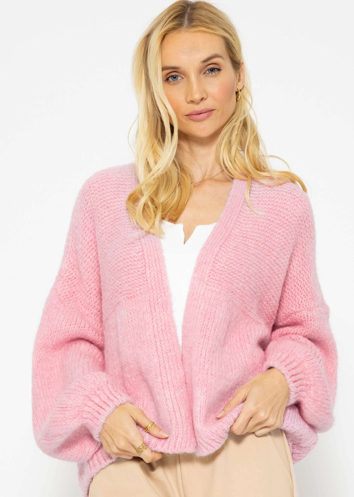 Fluffy cardigan