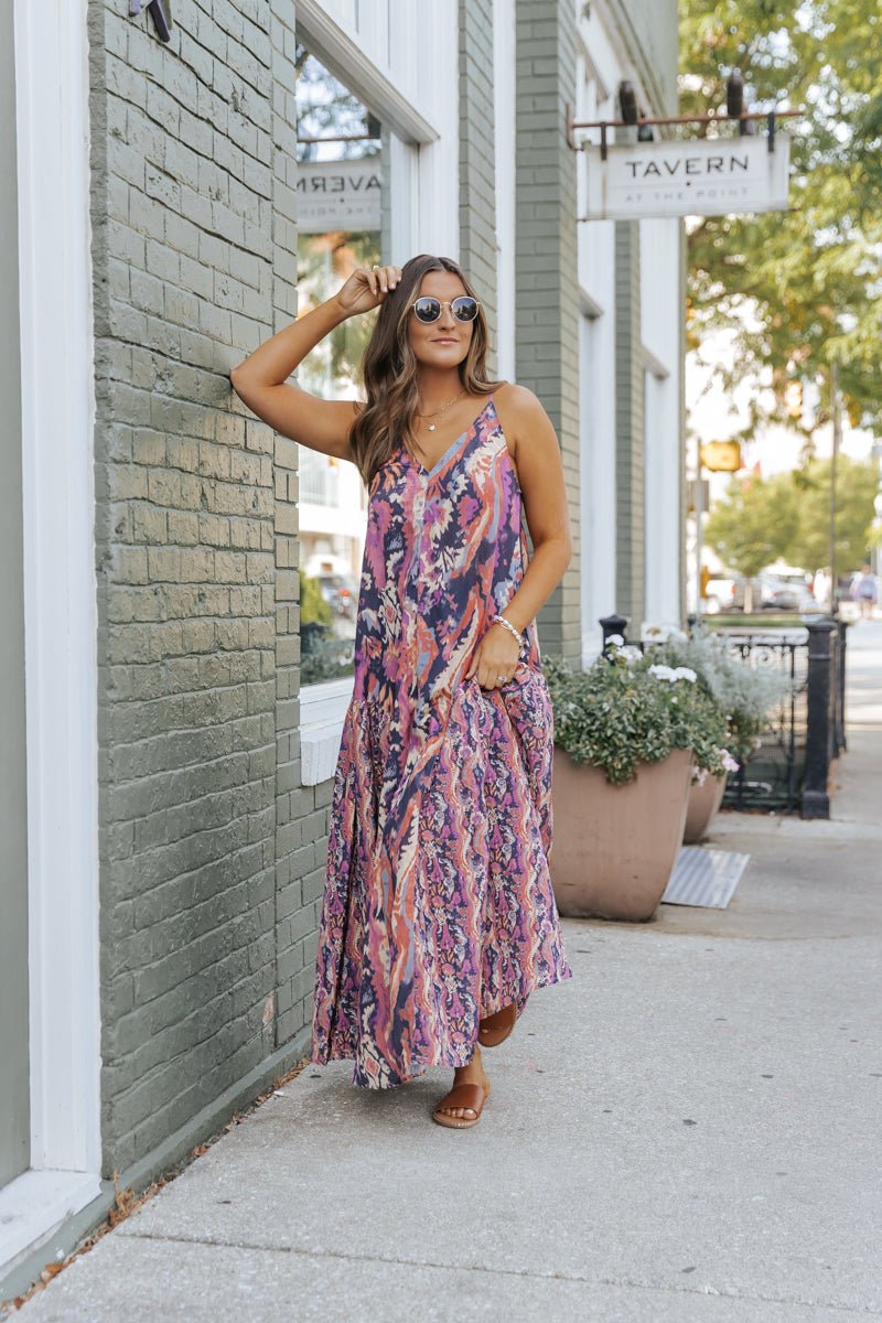 Multi Print Everything And More Maxi Dress