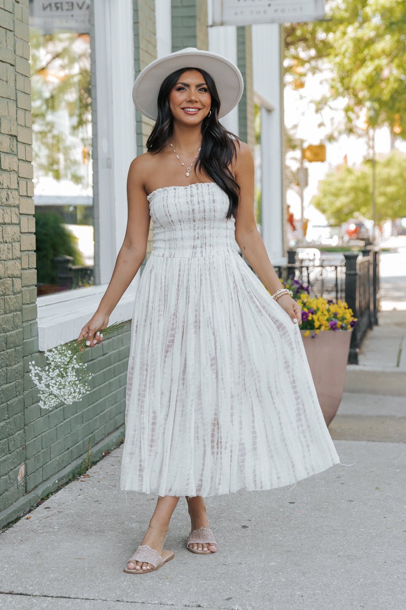 Ravenna Mauve Print Convertible Maxi Skirt - FINAL SALE