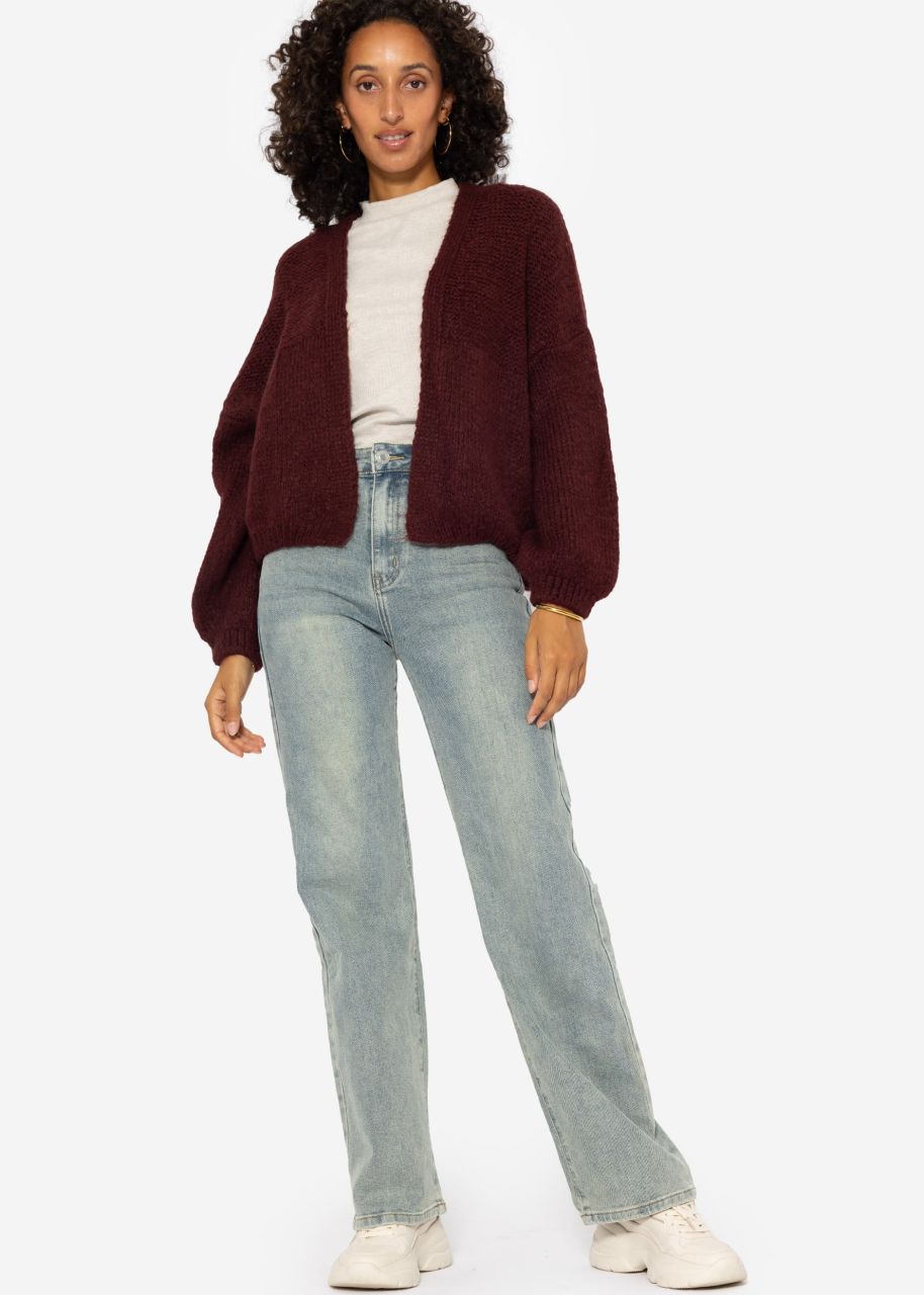 Fluffy cardigan