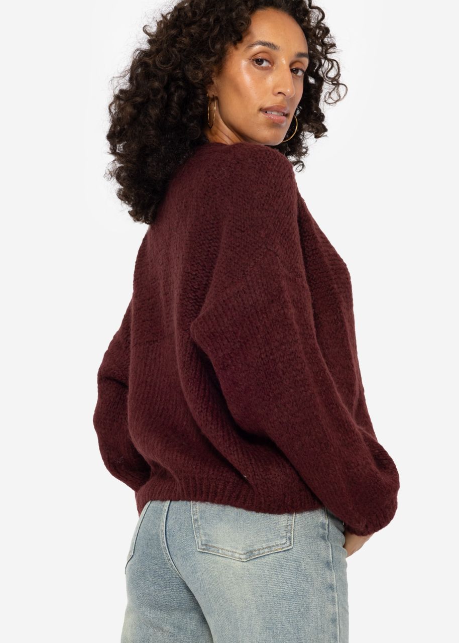 Fluffy cardigan
