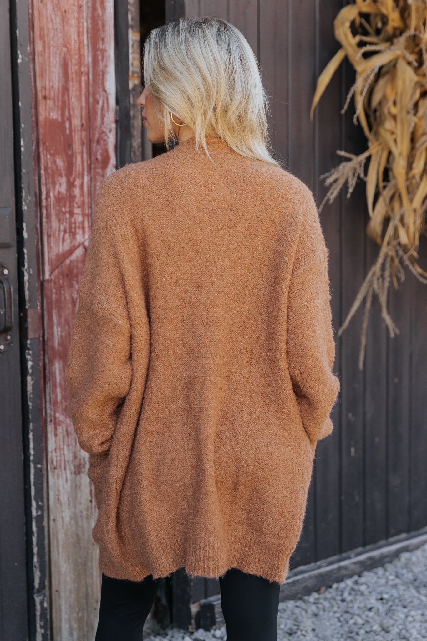 Sienna Fuzzy Button Down Cardigan | Pre Order
